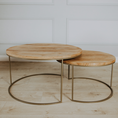 SET MASUTA CAFEA ROUND DOUBLE